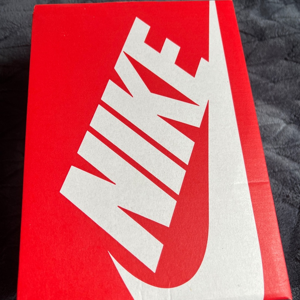 Nike Red and White Logo Box